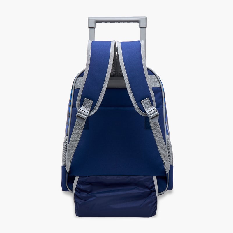 sami_studio 16 Inch Trolley-Aviation-Collection-2 Cmprt With Zip- (Polyester ) Multicolor \ 33X13.5X44.5 - Image 5